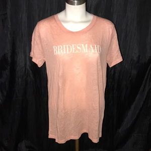 J. Crew Linen “Bridesmaid” TShirt